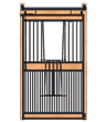 Welded Full Grill V-Door - Painted